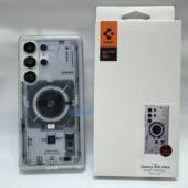 ultra手机壳MagSafe磁吸保护套硅胶全包防摔外壳透明3D立体款 Spigen适用三星s24 电路图 s23 s22 s25 ultra