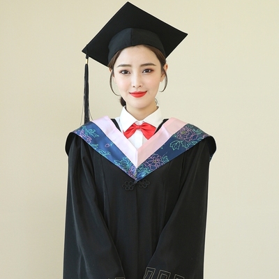 博士学位服大学生高中生文科演出毕业照研究生工科礼服拍照硕士