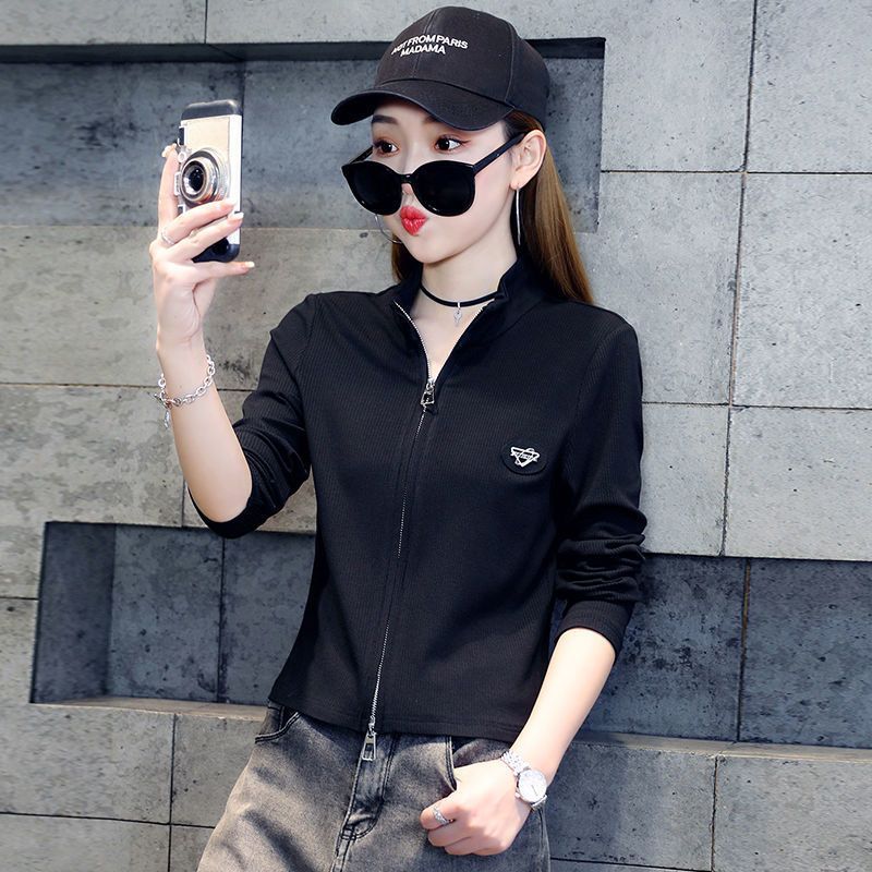 外套女春秋显瘦长袖上衣