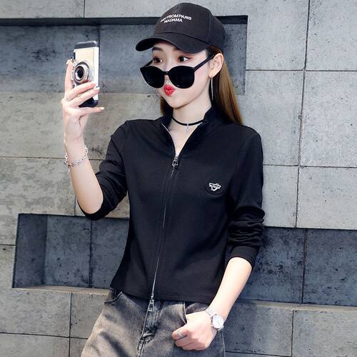 外套女春秋显瘦长袖上衣