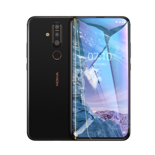 适用诺基亚x71水凝膜x7钢化膜x6手机膜x5全屏保护膜8sirocco软膜高清磨砂贴膜防摔爆