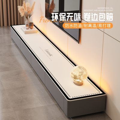 现代简约风电视柜桌垫轻奢高级感餐柜盖布鞋柜台面保护垫玄关垫