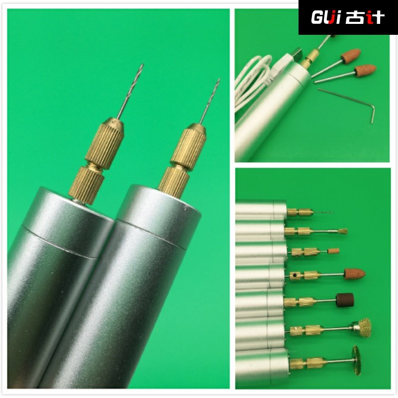 钻孔神器 打洞 小型迷你玉石蜜蜡佛珠电动钻眼机珍珠打孔机器项w