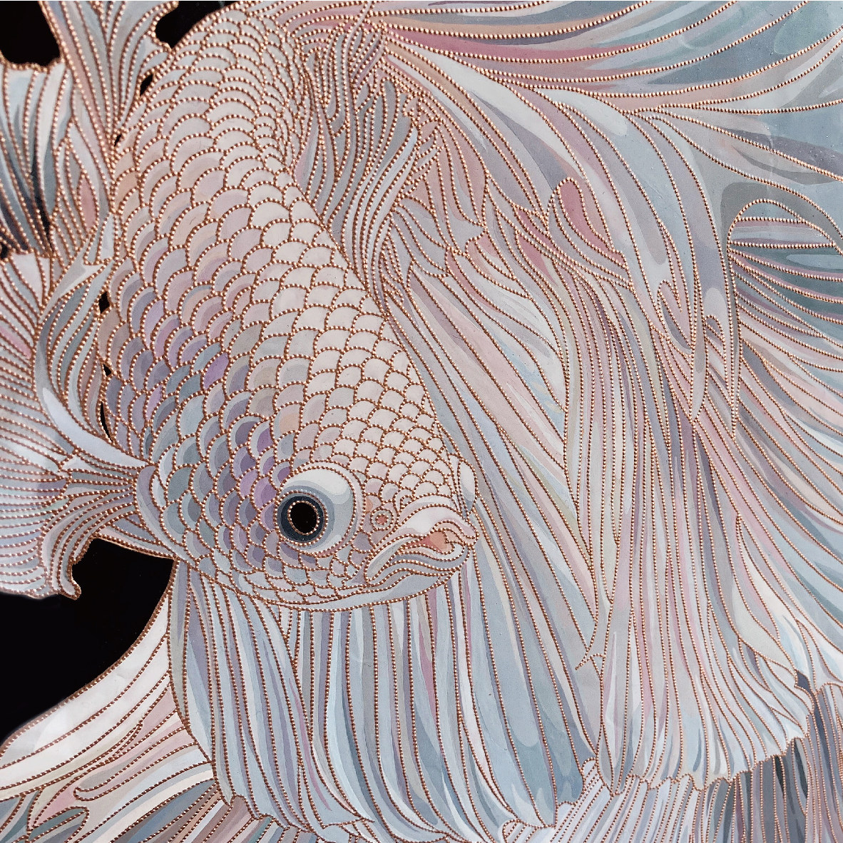 非遗文化佛山铜凿剪纸无瑕纯手工文创工艺品家居装饰商务礼品