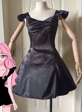 异形舞台 Mizi cos服 alienstage美智cosplay Mizi小黑裙礼服cos