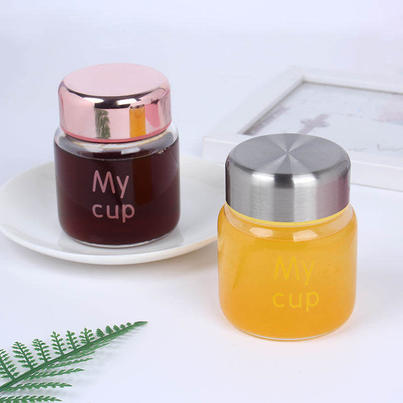 创意小水杯迷你男女便携玻璃杯家用分装瓶小巧可爱ins风高颜值萌