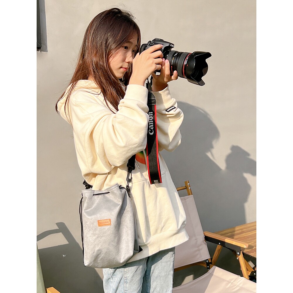 相机袋内胆包佳能微单摄影收纳保护包富士索尼镜头袋单肩斜跨背包