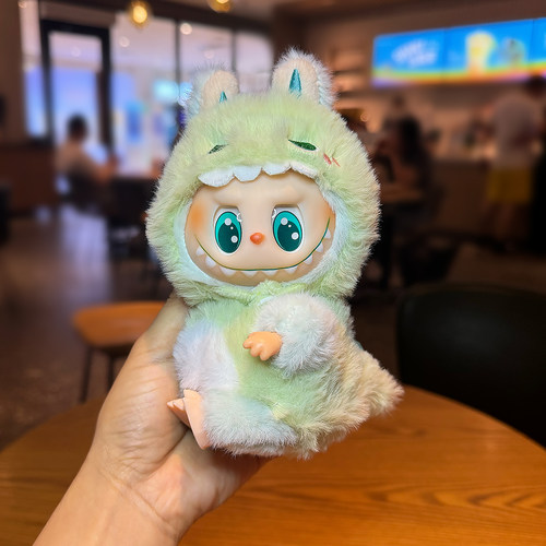 【仅售娃衣】小恐龙原创labubu娃衣一二代拉布布搪胶玩偶公仔衣服