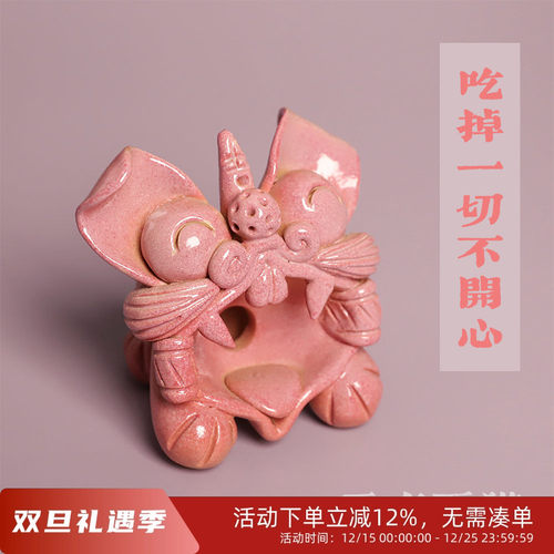 先锋官方文创瓦猫摆件民族特色礼