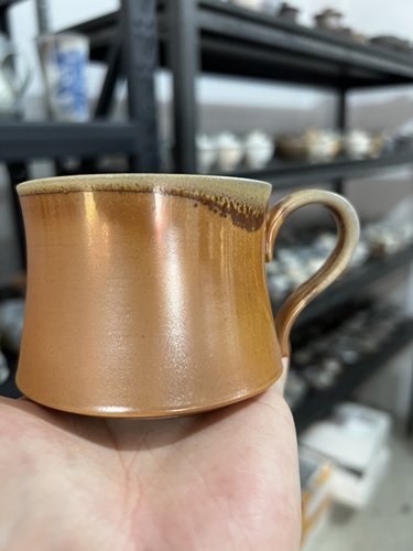 618专属 柴烧咖啡杯220ml手工手作景德镇高端美学生活侘寂风