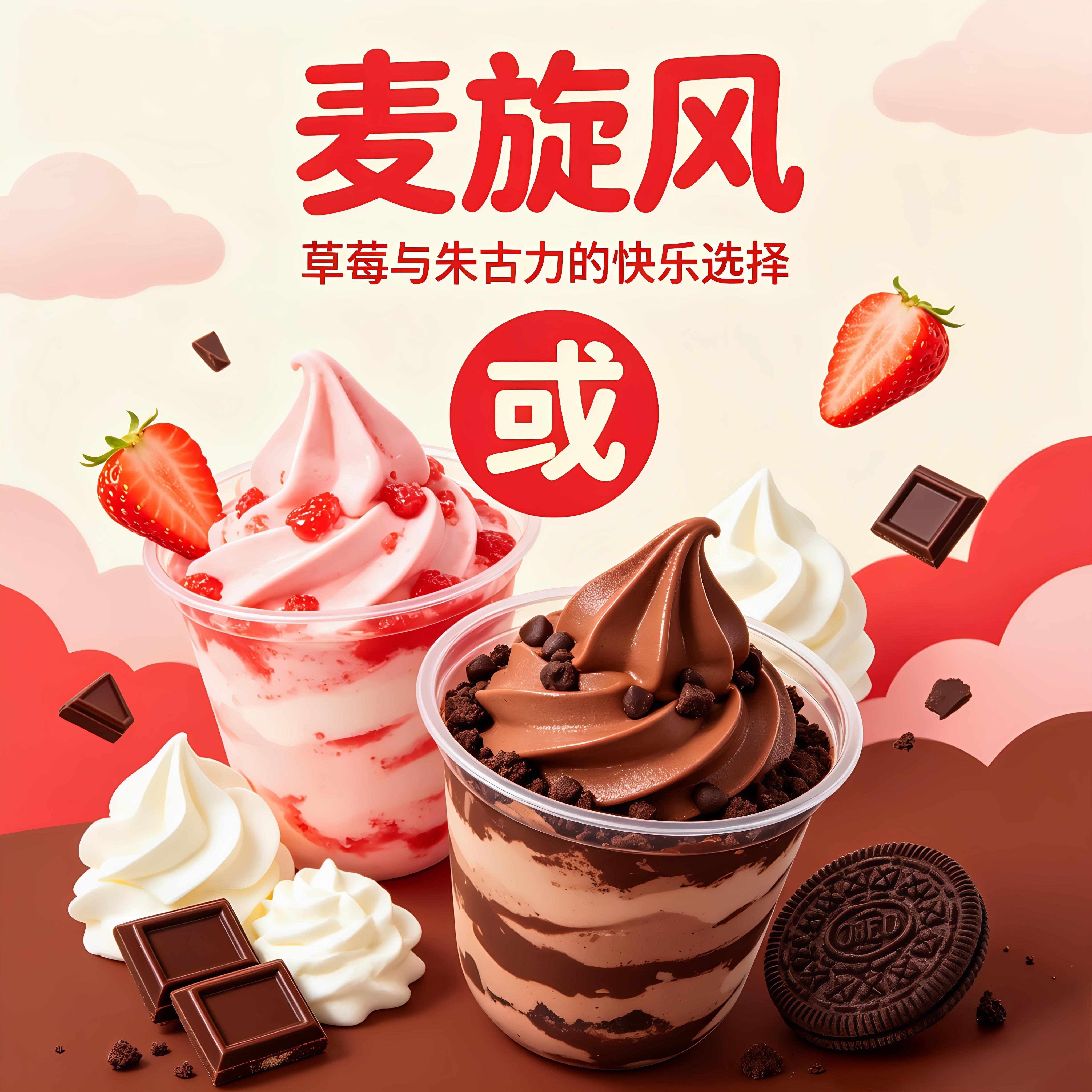 麦当劳优惠券奥利奥麦旋风草莓麦旋风拍买一送一到手2份更划算
