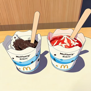 麦当劳自助下单- 奥利奥/草莓麦旋风二选一今日份快乐就靠麦旋风