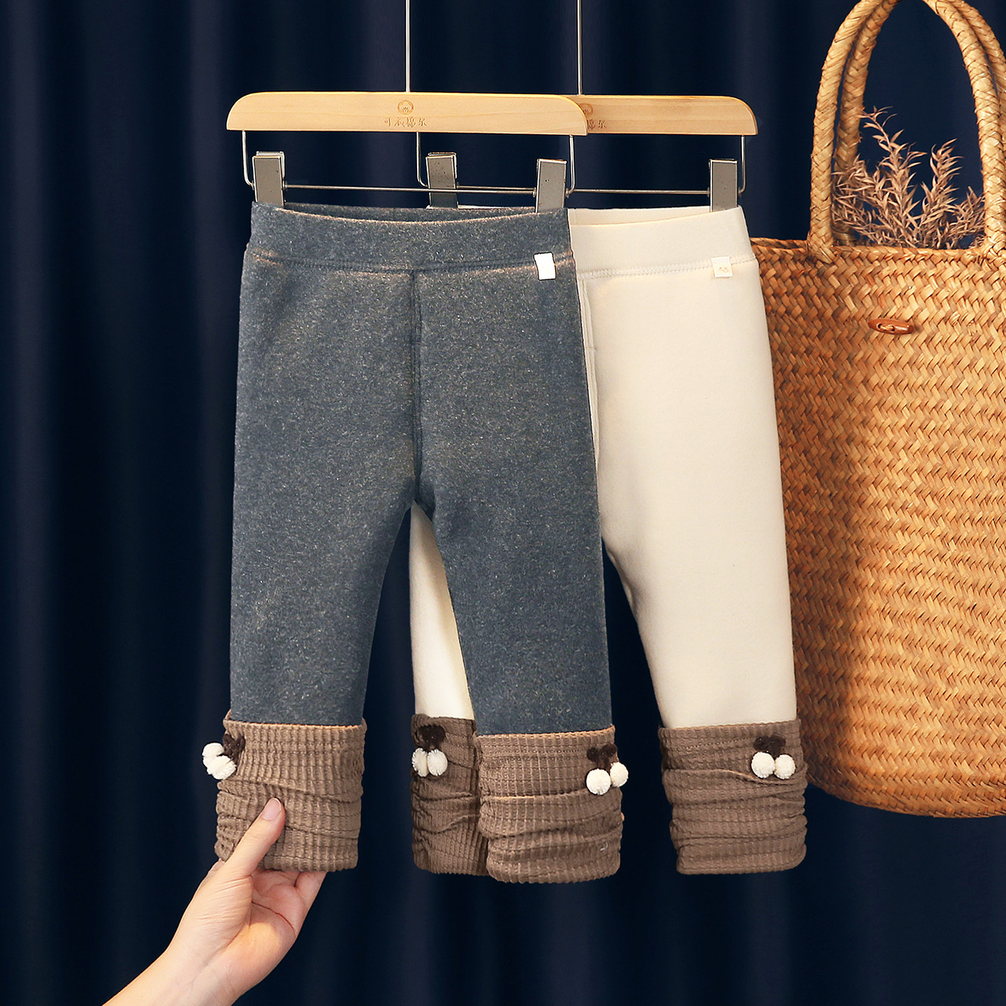 女童打底裤冬加厚加棉小女孩洋气好看弹力长裤宝宝纯棉儿童保暖裤,童装/婴儿装/亲子装,裤子,淘宝优惠券,粉丝福利购,淘宝优惠卷