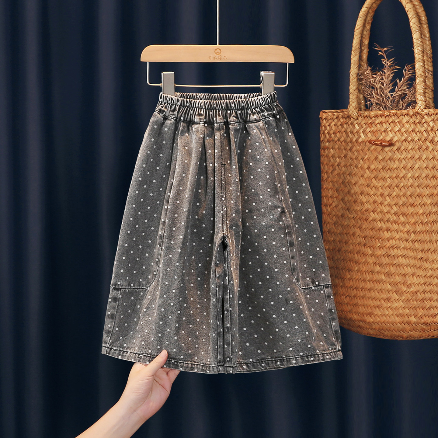 女童裤子秋季2026新款小女孩洋气好看软牛仔阔腿裤儿童直筒休闲裤,童装/婴儿装/亲子装,裤子,淘宝优惠券,粉丝福利购,淘宝优惠卷