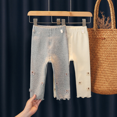 可衣棉尔长裤纯棉一体加绒打底裤