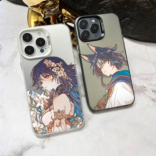 苹果13创意iPhone12动漫小米17ProMax硬OPPORENO16适用14PLUS高级感小众荣耀x80i手机壳胡桃提纳里VIVOIQOO15