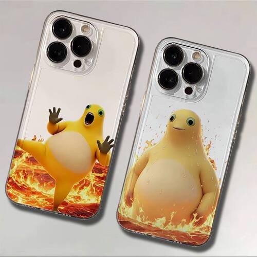 iPhone14卡通VIVOIQOOZ11X苹果17小众荣耀POWER2透明13ProMax创意夏日炎炎奶龙红米NOTE15软适用16PLUS手机壳