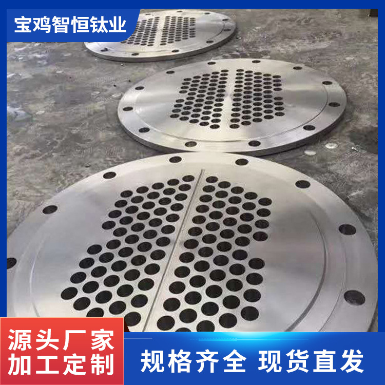 源头厂家TC4 钛合金管板 钛合金管板 TA1钛管 纯钛管板 TA2