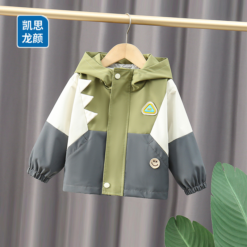 凯思龙颜男童冲锋衣保暖防风