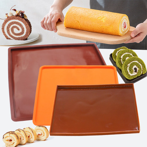 瑞士卷硅胶模饼干蛋糕卷烘焙工具