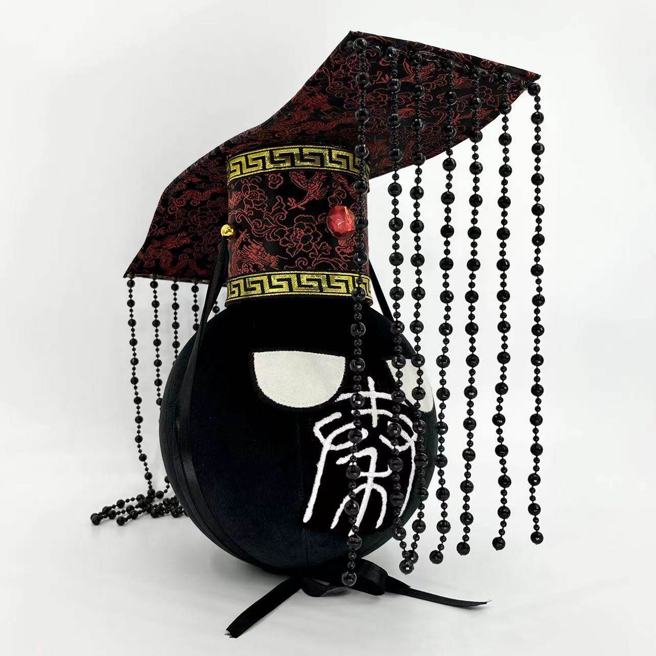 大秦球配秦朝冕冠 波兰球 国家球 漫画公仔二次元动漫周边玩偶