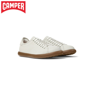 Camper看步女鞋Pelotas Soller潮流百搭休闲鞋夏季透气系带鞋