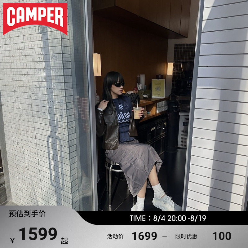 Camper看步女鞋Roku新款透气复古运动鞋厚底增高老爹鞋休闲鞋