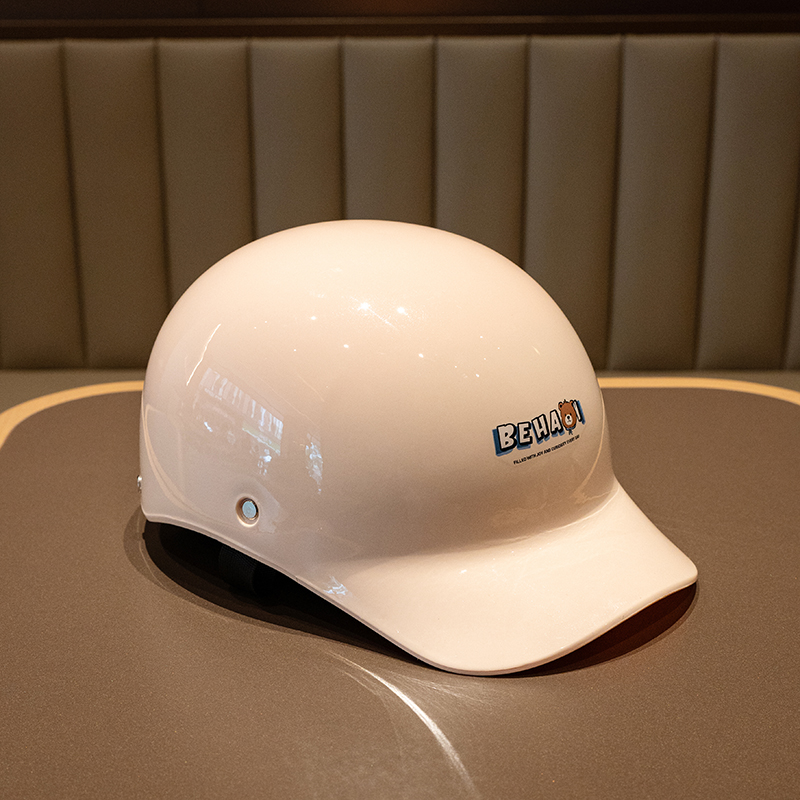 小熊鸭舌帽3C认证电动车头盔