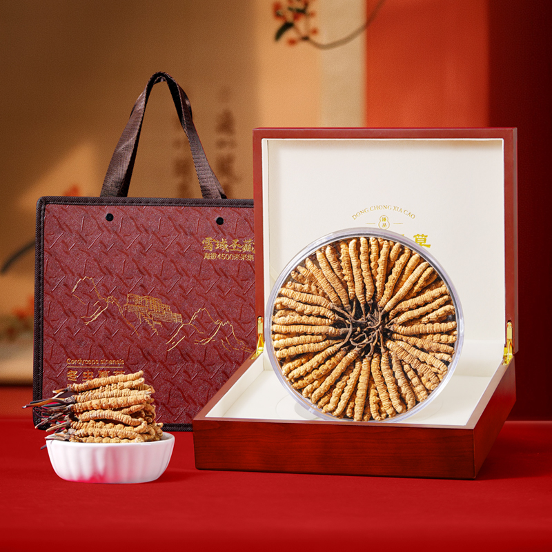 那曲冬虫夏草头期高海拔礼盒装