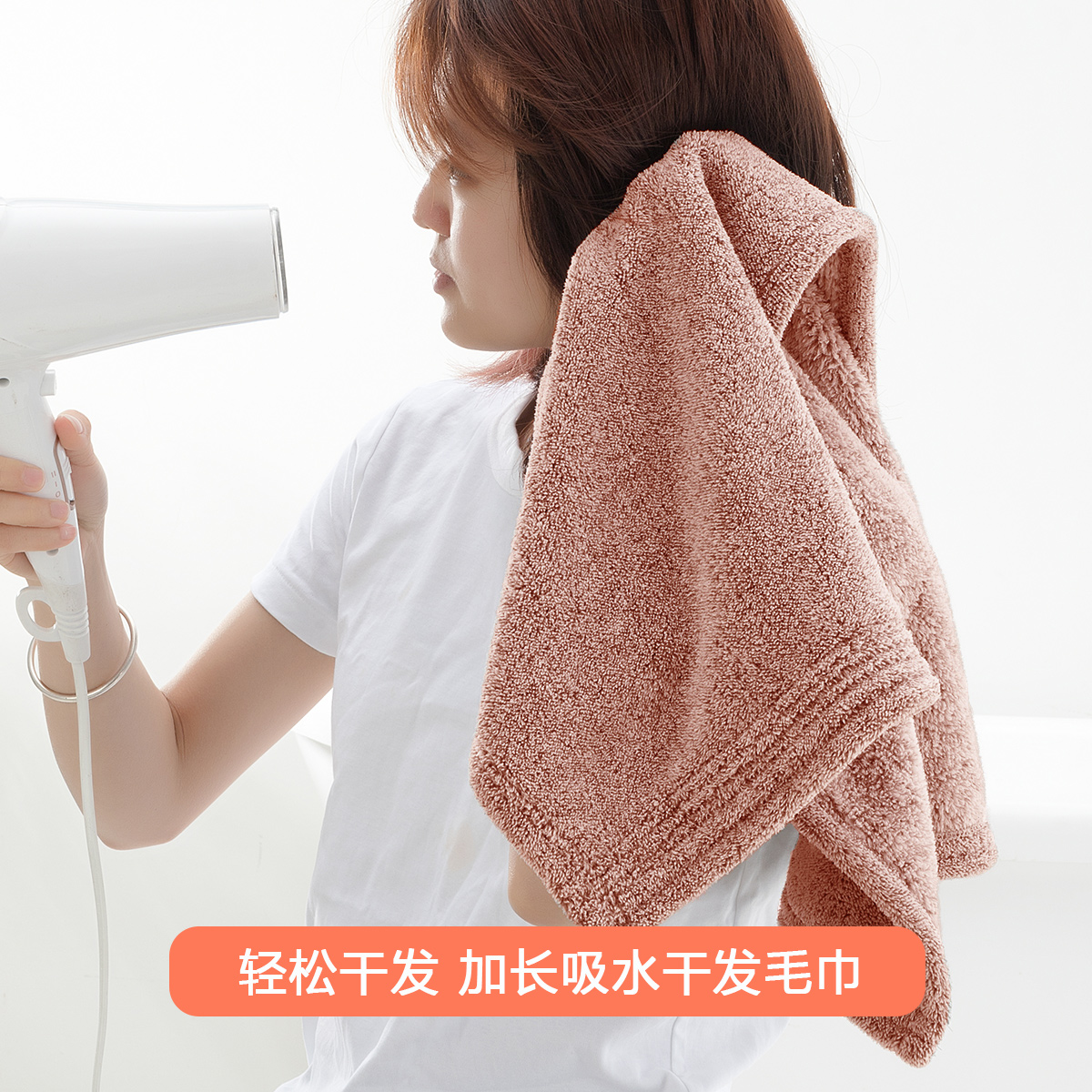 干发毛巾洗头擦头的毛巾包头巾女