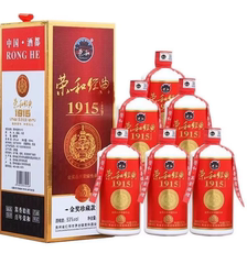 贵州荣和经典1915珍藏53度酱香型白酒500ml*6瓶整箱大曲坤沙送礼