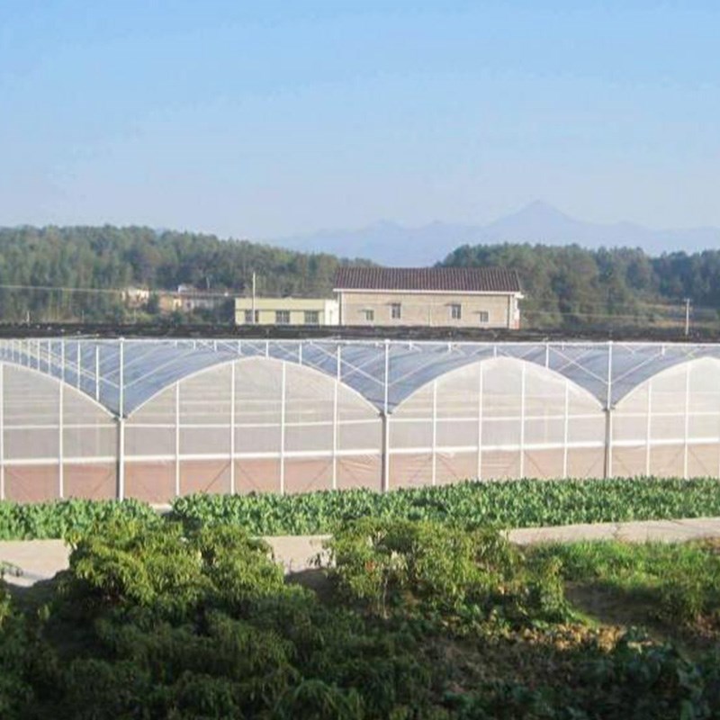 外遮阳连栋温室智能养殖种植蔬菜花卉大棚镀锌骨架钢管可全套定制