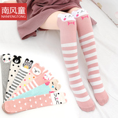 女童长筒袜春秋薄款 儿童袜子过膝棉袜宝宝学生公主袜可爱高筒长袜