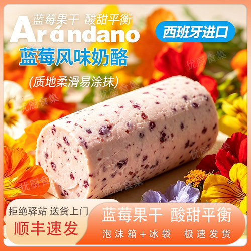 琪雷萨蓝莓味奶酪100g