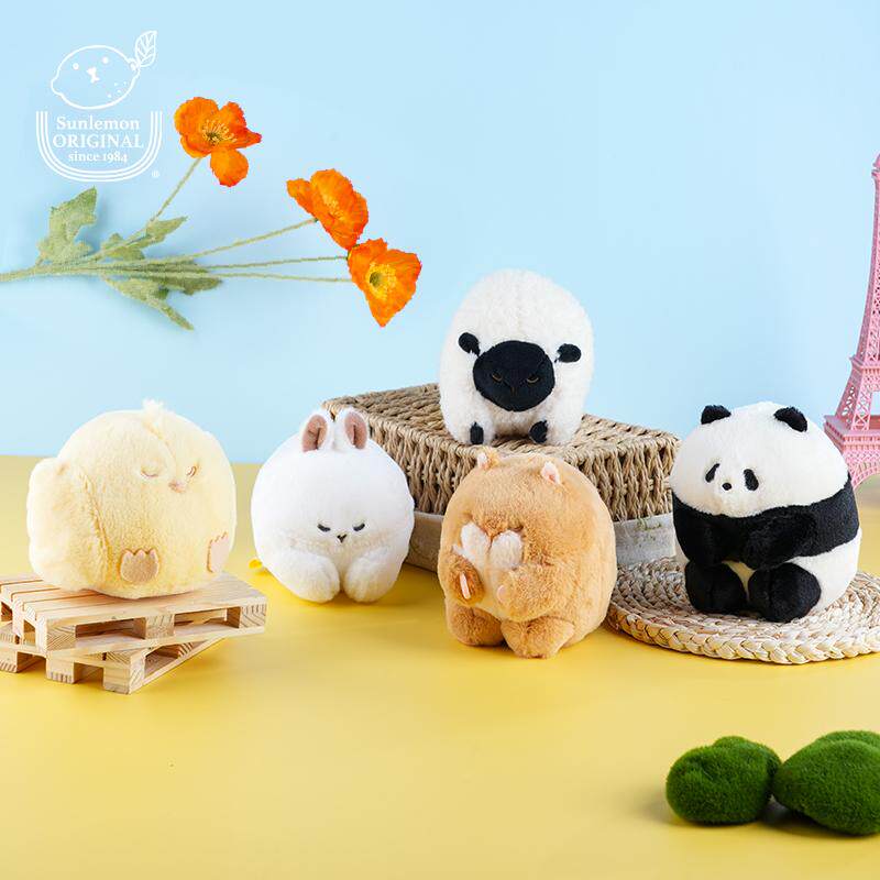 sunlemon仿真毛绒玩偶可爱小鸡小兔宝宝毛绒玩具公仔生日礼物娃娃