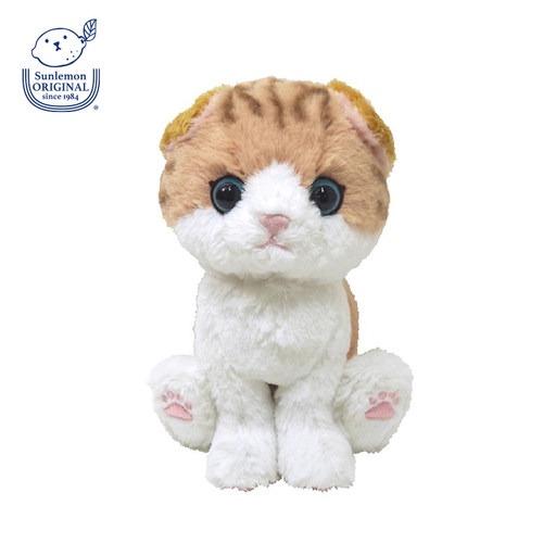 仿真公仔折耳猫sunlemon毛绒玩偶