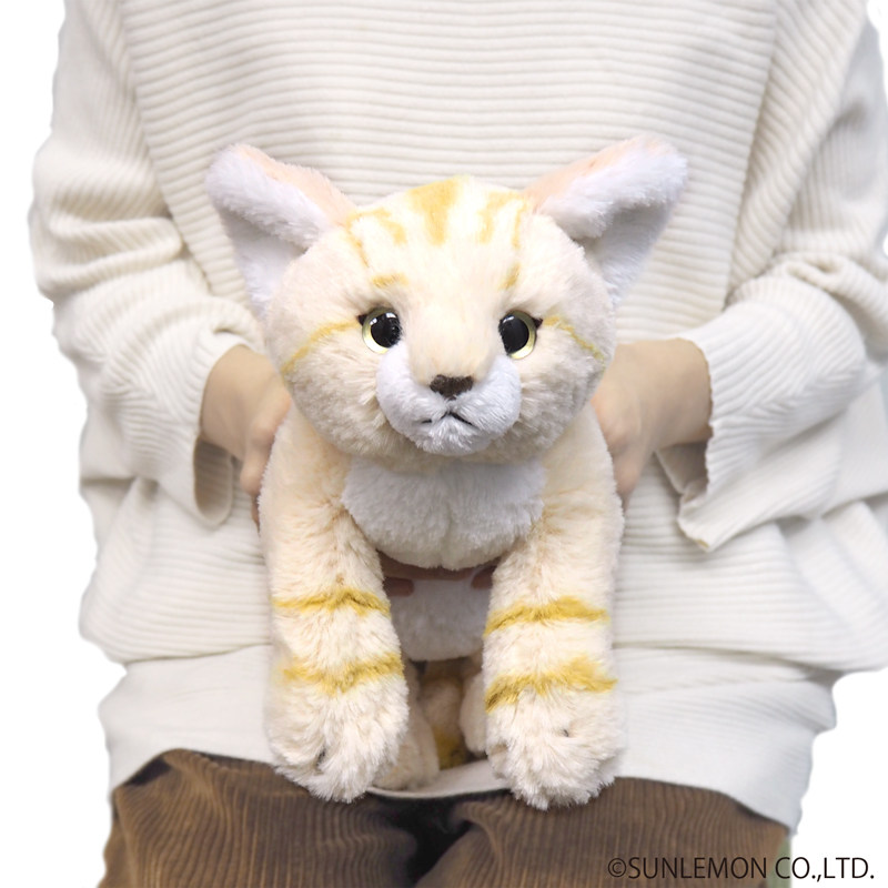 sunlemon仿真沙猫毛绒玩偶可爱猫咪动物娃娃大号公仔玩具生日礼物