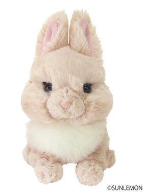sunlemon仿真米色侏儒兔子毛绒玩偶儿童玩具兔兔娃娃生日女生礼物
