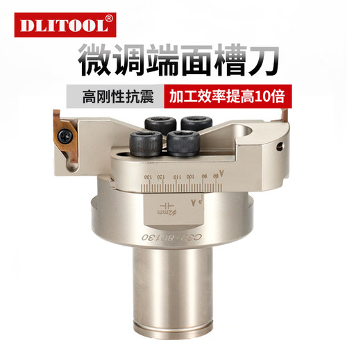 DLITOOL数控可调端面槽刀环形