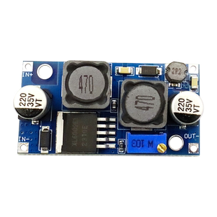 XL6009 DC-DC 宽电压 自动升压降压可调稳压电源模块板电子模块