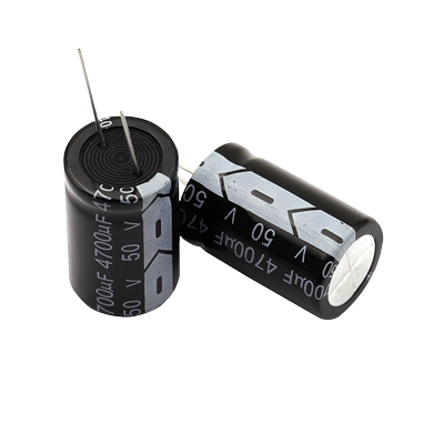 直插铝电解电容50V/4700uF体积