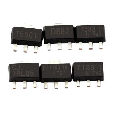 三端稳压管78L05HT7550三极管器