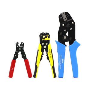 冷压端子压接钳压线钳裸端子针型XH2.54PH插簧片接线压线鼻子插拔