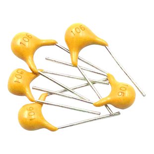 独石电容 10UF 106 106M 50V 20% 脚距5.08mm 电容器（5个）