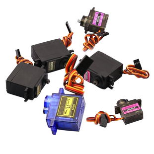 SG90 9g舵机MG996R mg90s 模块马达遥控飞机航模9克360度180云台