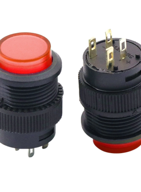 R16-503AD带灯自锁开关按钮开关