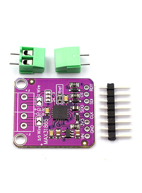 31865 MAX31865 RTD铂电阻温度检测器 PT100至PT1000传感器模块