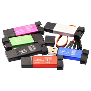 STC单片机51程序自动下载线烧录器USB转TTL免手动bios启编程器ISP