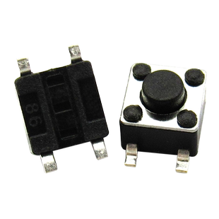 微动开关按键开关轻触按钮小电磁炉4脚立式四4.5*4.5贴片小型微型