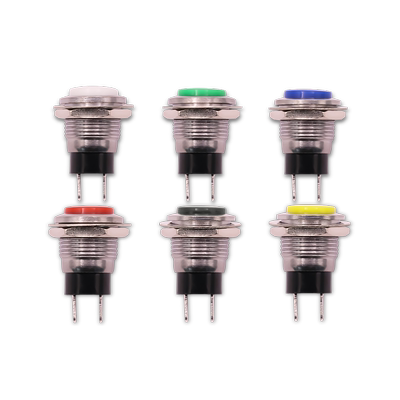 DS-318微型按键开关圆形12MM按通